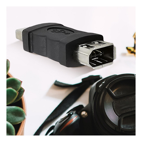 Firewire Ieee 1394 6 Pinos Fêmea F Para Usb M Macho