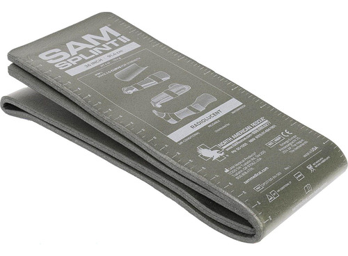Férula Maleable Táctica Sam Splint Ii, Verde Oliva