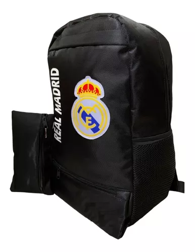 Real Madrid Mochila Escolar con Ruedas, colección Oficial : : Moda