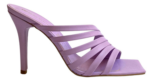 Imagen 1 de 8 de Sandalia Tacón Mujer Felipe Rentería Zapatilla Moda