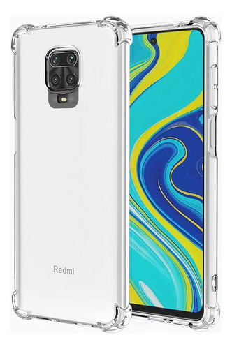 Funda Acrigel Airbag Rígido Para Xiaomi Redmi Note 9 Pro Transparente Acrigel Reforzado