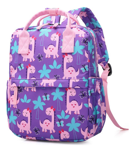 Mochila Preescolar Kingcheer Cute Girly Dinosaur 30 Ml