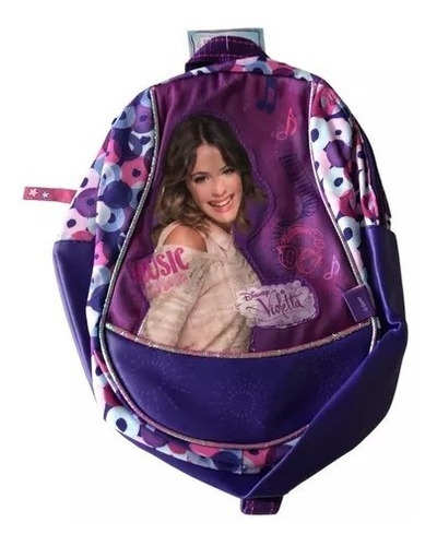 Mochila De Espalda Violetta Ddn  20x9x30- Bunny Toys