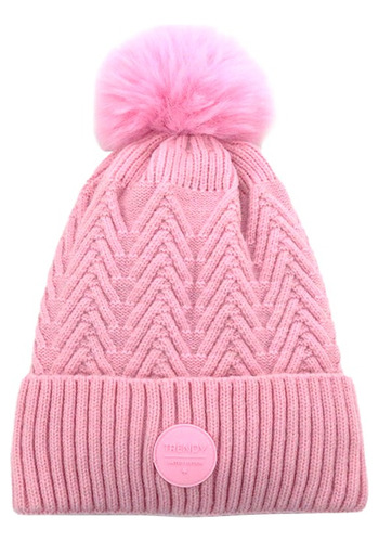 Gorro Lana Trenzado Unisex Otoño-invierno Interior Polar