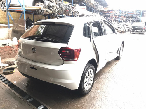 Imagem 3 de 8 de Sucata Vw Polo 2019/2019 Gas/alc Branca 117cvs