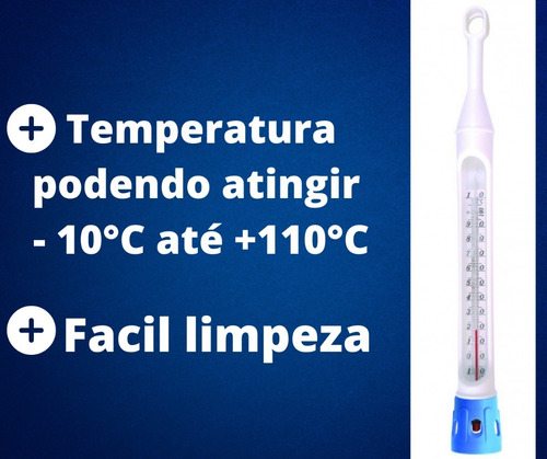 Imagem 3 de 5 de Termômetro Refrigeração, Laticínios, Cervejeiro -10 + 110ºc