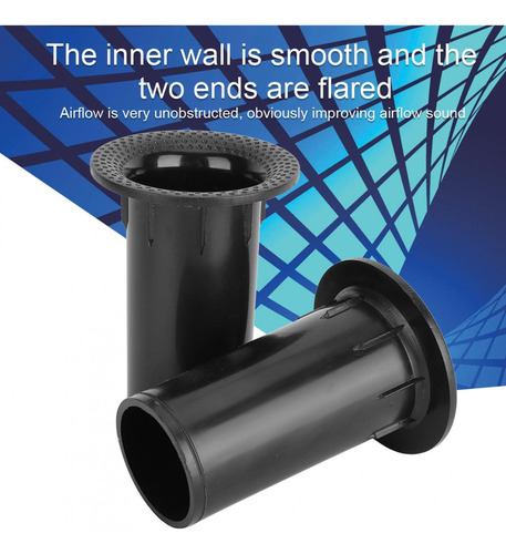 4pcs Woofer Speaker Inverter Tube Com Abertura 42,5 Mm