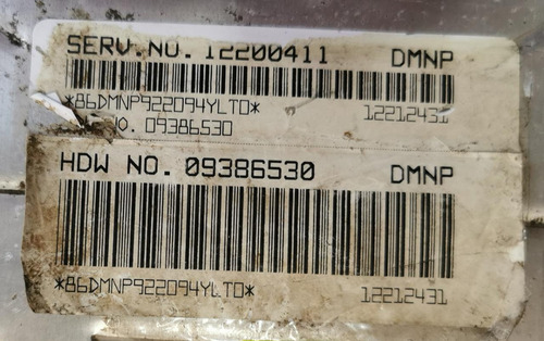 Computadora De Motor Chevrolet Silverado 2002 4.3l 12200411 (Usado)