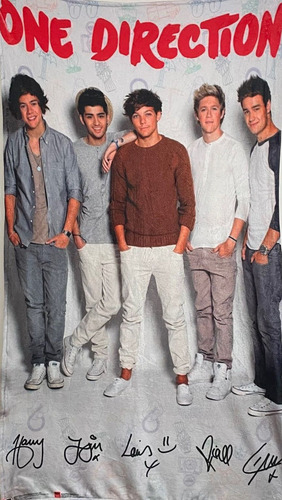 Frazada Cobija One Direction Firmas