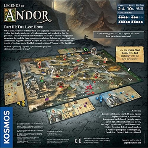 Thames & Kosmos Legends Of Andor - Parte III El Último Juego.