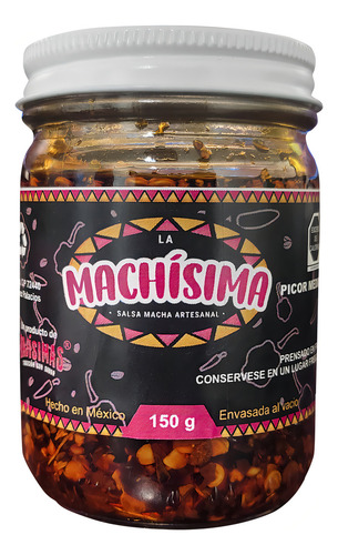 Salsa Macha Machísima 150 Gr