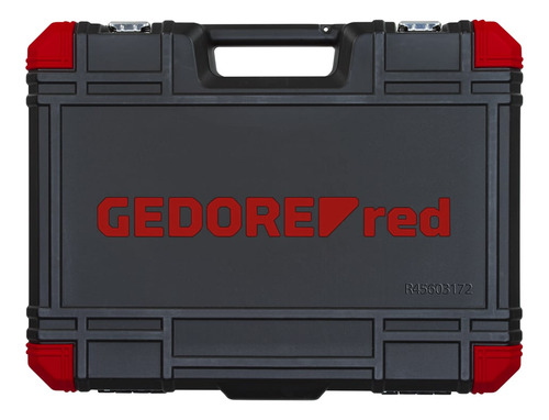 Jogo De Soquetes Sextavados 172 Peças R45603172 Gedore Red