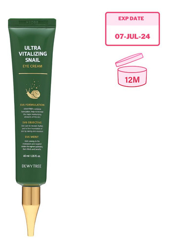 Crema Contorno De Ojos Ultra Vitalizing Snail Eye Cream