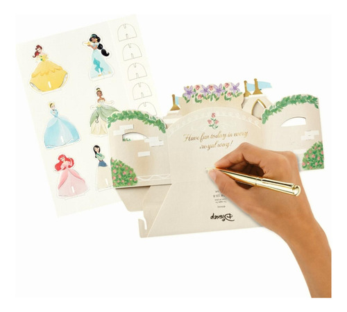Hallmark Paper Wonder Pop Up Disney Princess Tarjeta De