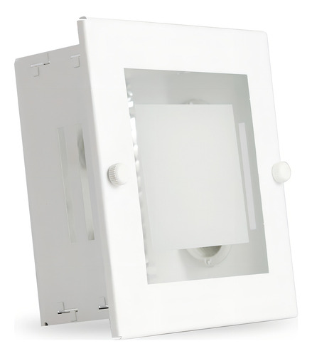 Luminária Spot De Embutir Taschibra Tr01 2xe27 Branca 127/220V