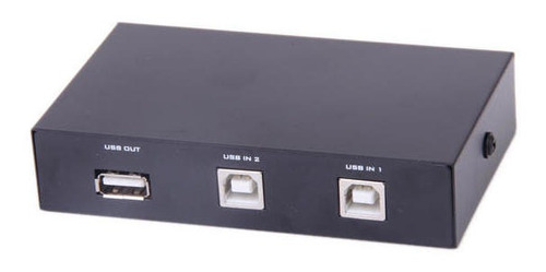 Usb 2.0 Interruptor Compartir 2 Puerto Para Impresora