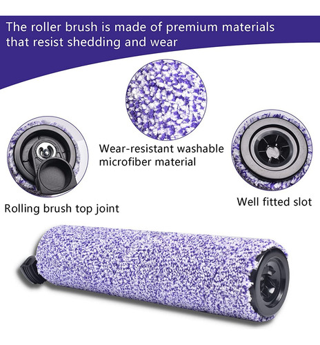 Filtro De Espuma Brushroll Wd201 De Repuesto Para Wd101 Wd20