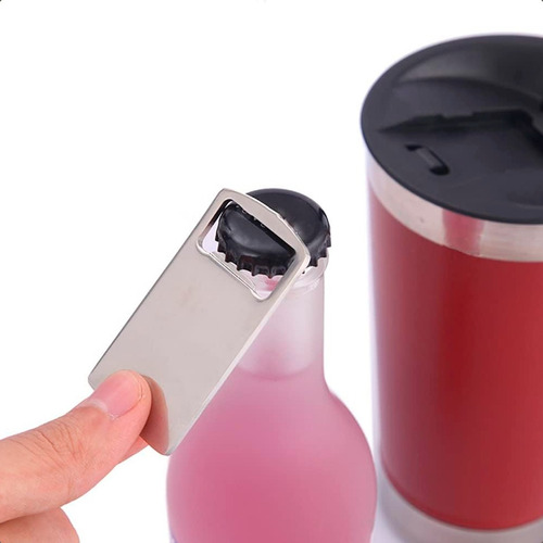 Vaso Térmico De Acero Inoxidable Cervecero Violeta Liso