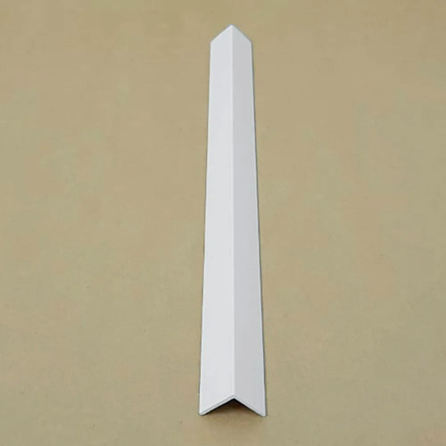 Imagem 6 de 7 de 15 Cantoneiras L Pvc Branca 20 X 20 X 1,5mm X 2,95m Perfimax