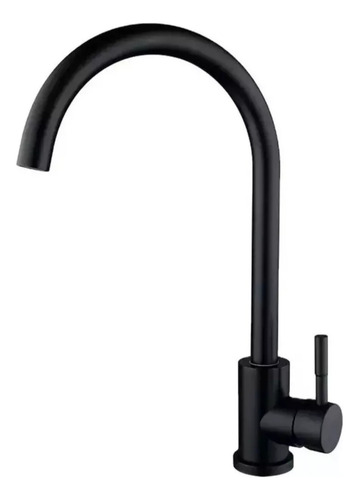 Grifo Monomando Llave Lavaplatos Negro Mate Envió Gratis