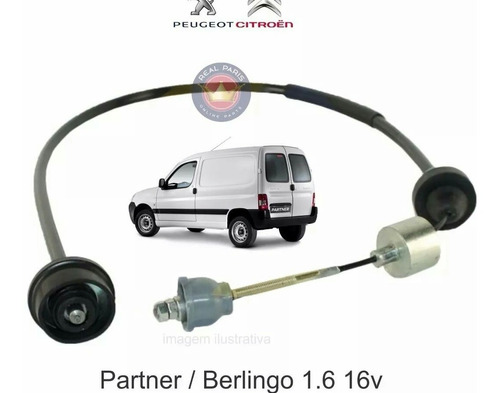 Cable De Embrague Partner  Y Berlingo 1.6 Regulacion Manual