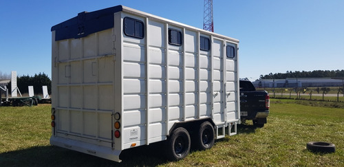 Trailer 6/7 Caballos Cigueña Tecnar Mod Tce6 Chapa Patentabl