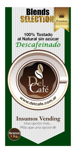 Imagen 1 de 3 de Cafe Tostado En Grano O Molido Descafeinado Blends Selection