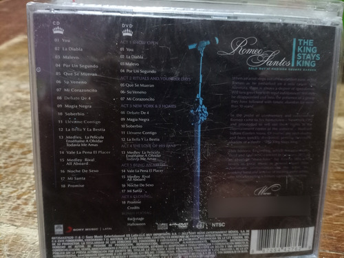 Cd Romeo Santos The King Stays King Edición Limitada (Usado)