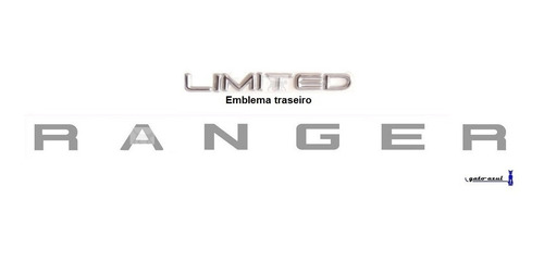 Símbolo Limited + Ranger Cinza - 2013 À 2017
