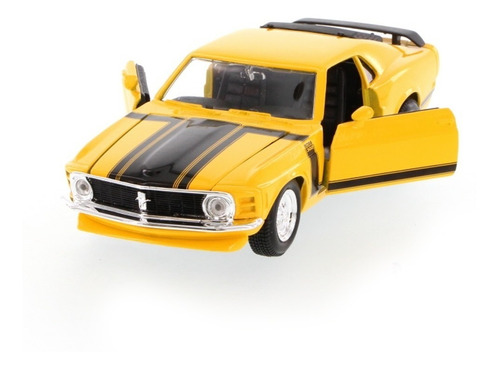 Auto Ford Mustang Boss 302 1/24 Coleccion Abrepuertas !