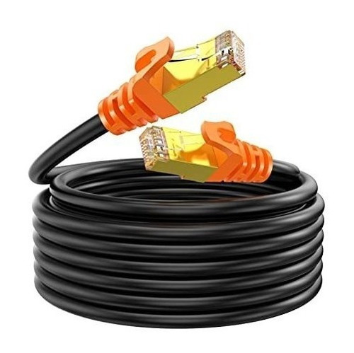 Nc Xqin Cable Ethernet Cat 7 Para Exteriores De 300 Pies, Ca