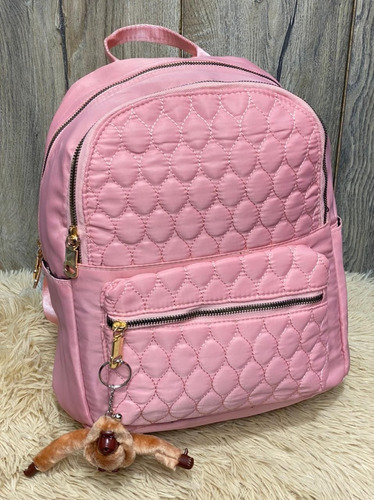 Morral Lindo Para Dama Color Rosado Mas Llavero Regalo Ideal