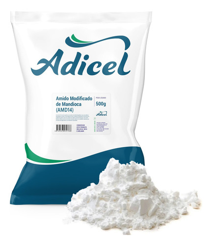 Amido Modificado De Mandioca (amd14) Adicel - 500g