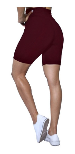 Imagem 3 de 6 de Kit 5 Bermudas Heide Ribeiro Leg Basic Academia Blogueiras