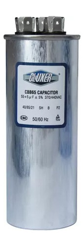 Capacitor Doble 55+5 Mf Para Mini Split Todas Las  Marcas