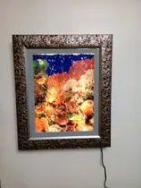 Comprar Cuadros De Pared Pecera Con Luz Impotados