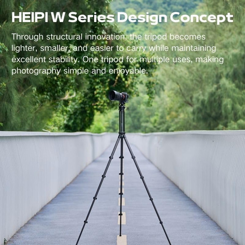 Trípode De Viaje 3-en-1 Heipi-w28s (w28s Con Kf50-s)