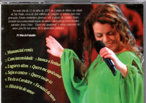 Cd Diante Do Trono 6 - Quero Me Apaixonar- Playback