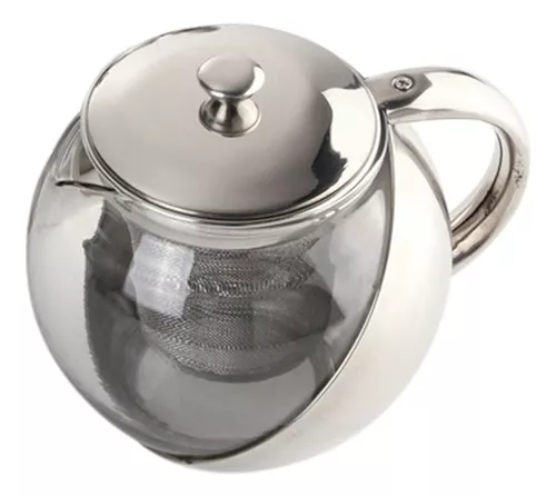 Infusor en forma de tetera de acero inoxidable y silicona para té – TRESSO®