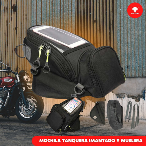 Mochila Imantada Para Tanque Moto