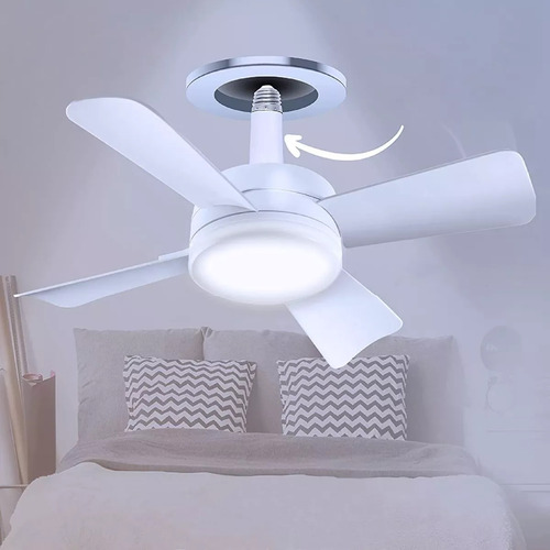 Lampara De Techo Con Ventilador Socket Fan Light