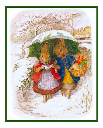 Orenco Originals Dia Nieve Mr And Mrs Rabbits Beatrix Potter