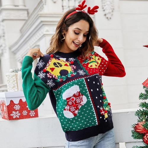 Suéter Navideño De Navidad Ugly Sweater Christmas