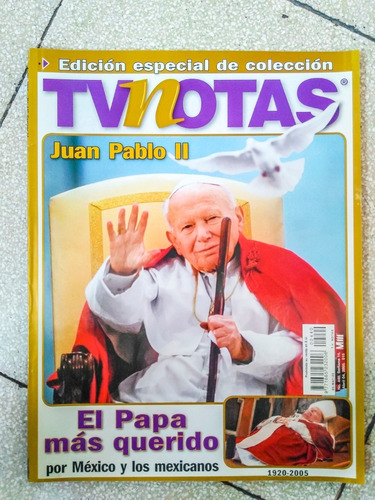 Revista Tvnotas Muerte De Papa Juanpablo Ii