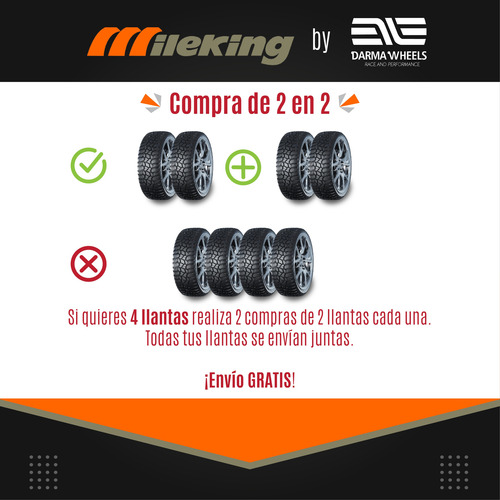 Kit 4 Llantas 235/35zr19 91w Xl Mileking Mk927