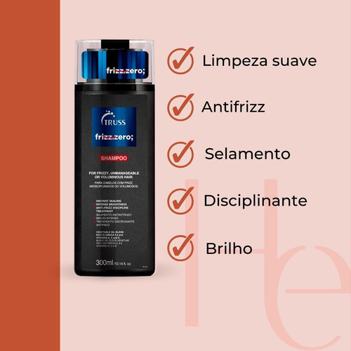 Truss Kit Shampoo + Condicionador Frizz Zero