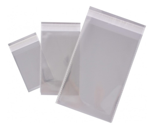 Bolsas De Celofan Autoadhesiva O Con Pega 9 X 18 10 Pack