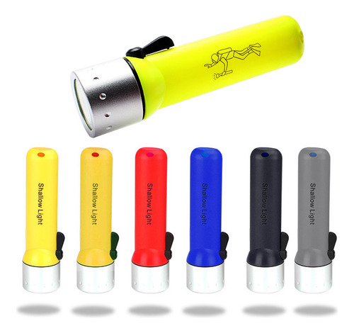 Xx Linterna De Buceo Led Q5 Para Buceo, Linterna Submarina