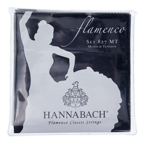 Encordado Hannabach Clásica 827mt Flamenco Classic Media
