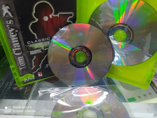 Classic Trilogy Ghost Recon Splinter Cell Six 3 Xbox Clasico (Usado)
